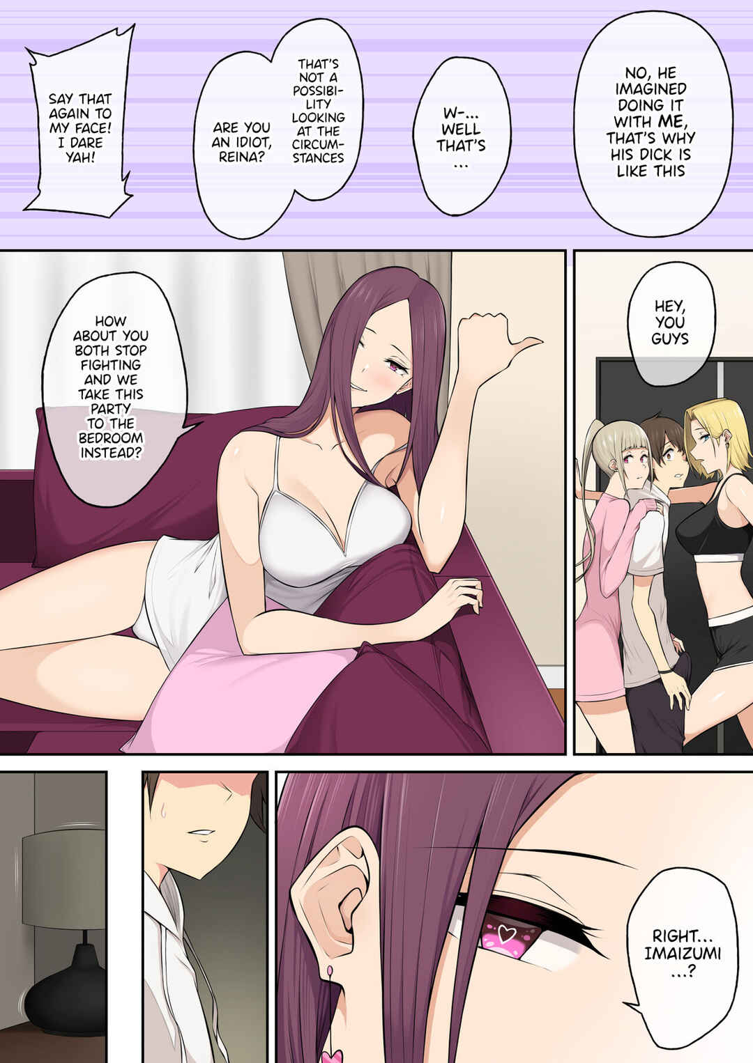 Page 8 Chapter 4 Imaizumin-chi wa Douyara Gal no Tamariba ni Natteru Rashii