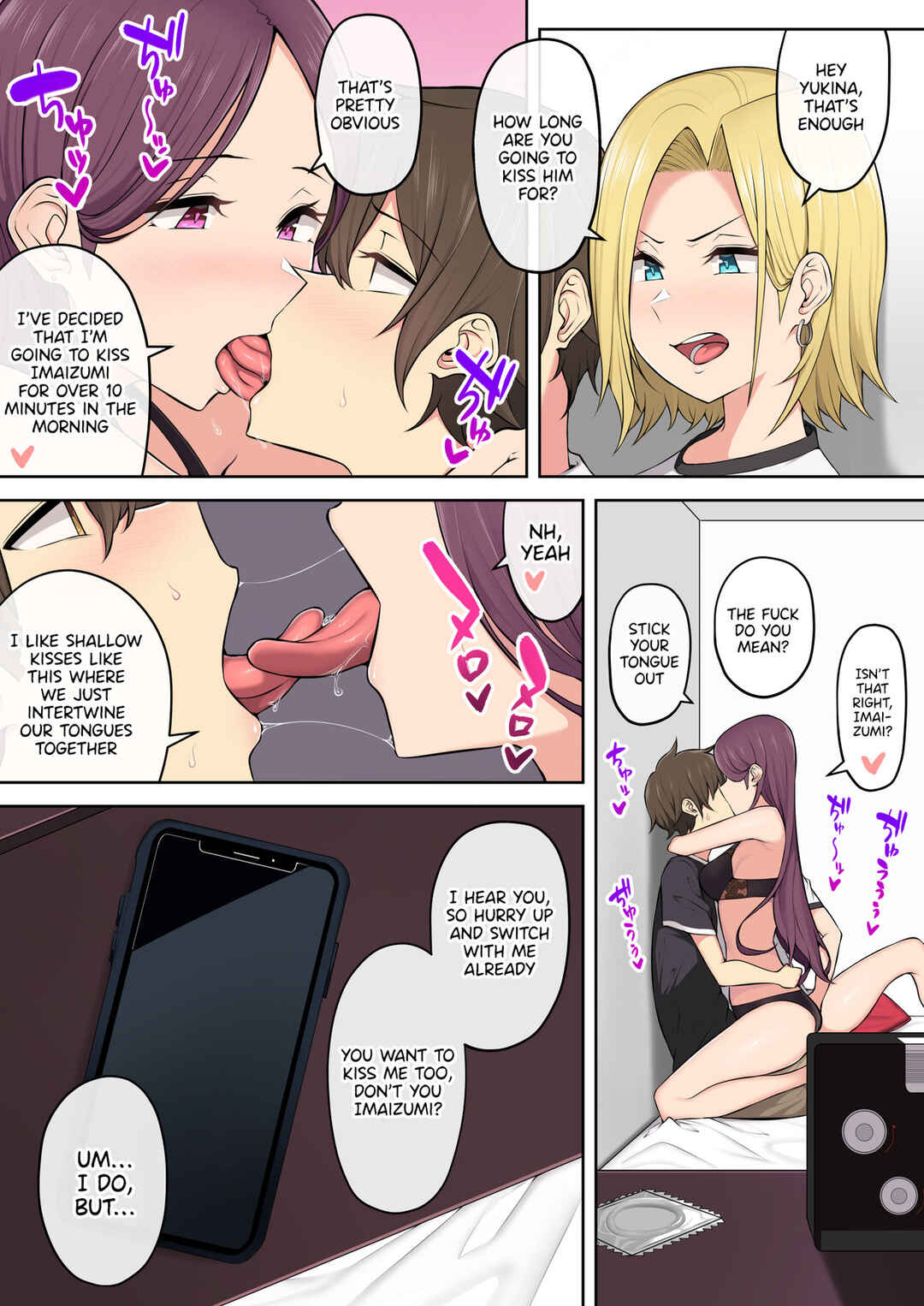 Page 4 Chapter 3 Imaizumin-chi wa Douyara Gal no Tamariba ni Natteru Rashii
