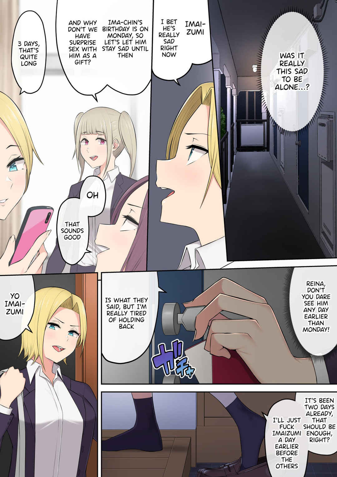 Page 43 Chapter 3 Imaizumin-chi wa Douyara Gal no Tamariba ni Natteru Rashii