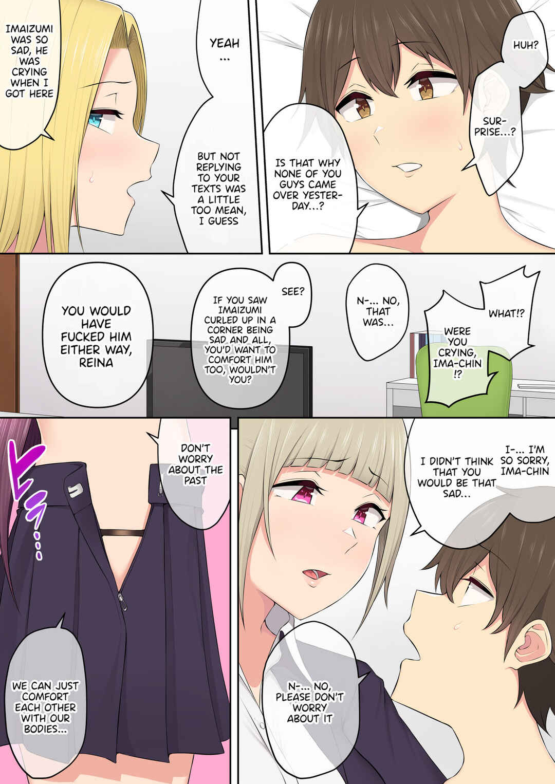 Page 53 Chapter 3 Imaizumin-chi wa Douyara Gal no Tamariba ni Natteru Rashii