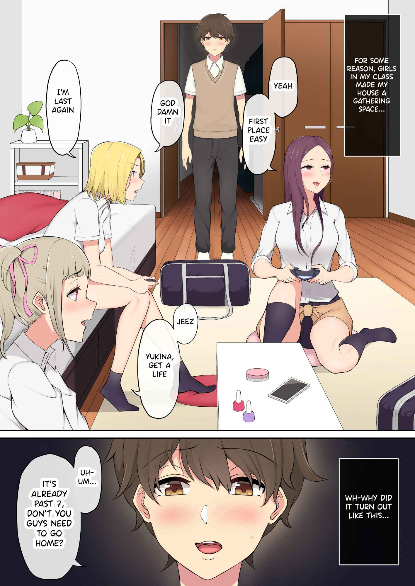 Page 3 Chapter 1 Imaizumin-chi wa Douyara Gal no Tamariba ni Natteru Rashii