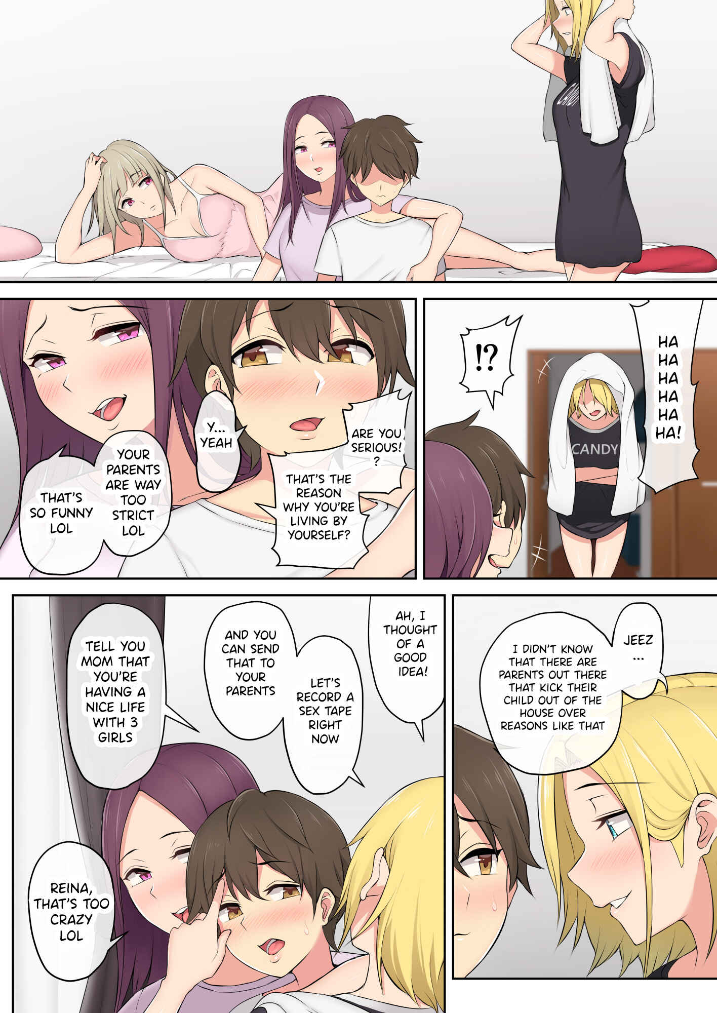 Page 51 Chapter 1 Imaizumin-chi wa Douyara Gal no Tamariba ni Natteru Rashii