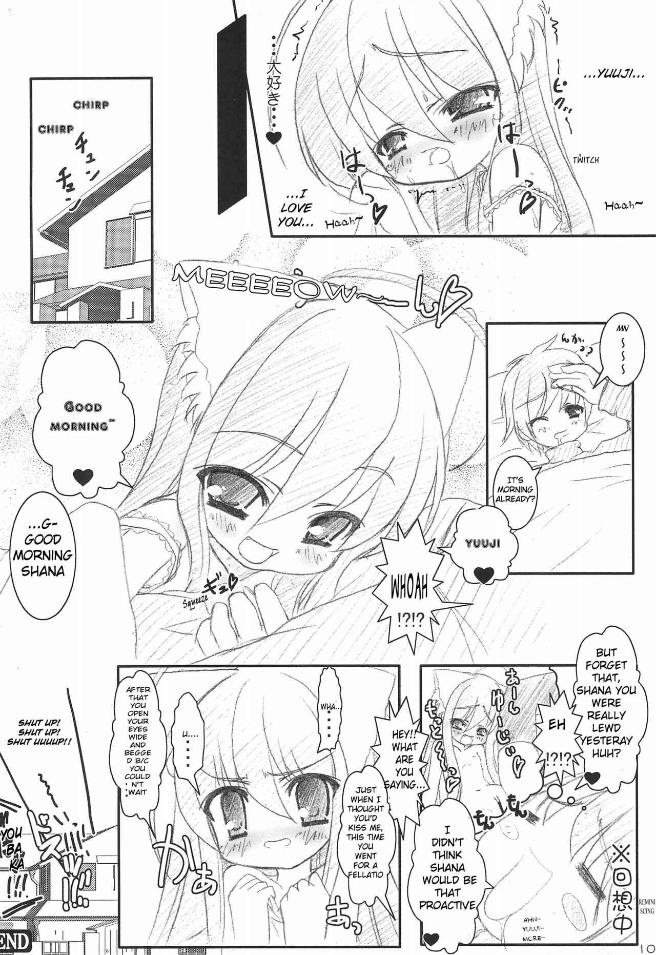 Page 10 Chapter Unknown_28a1 Shakugan no Shana - Nekomimi no Fureimuheizu (Doujinshi)