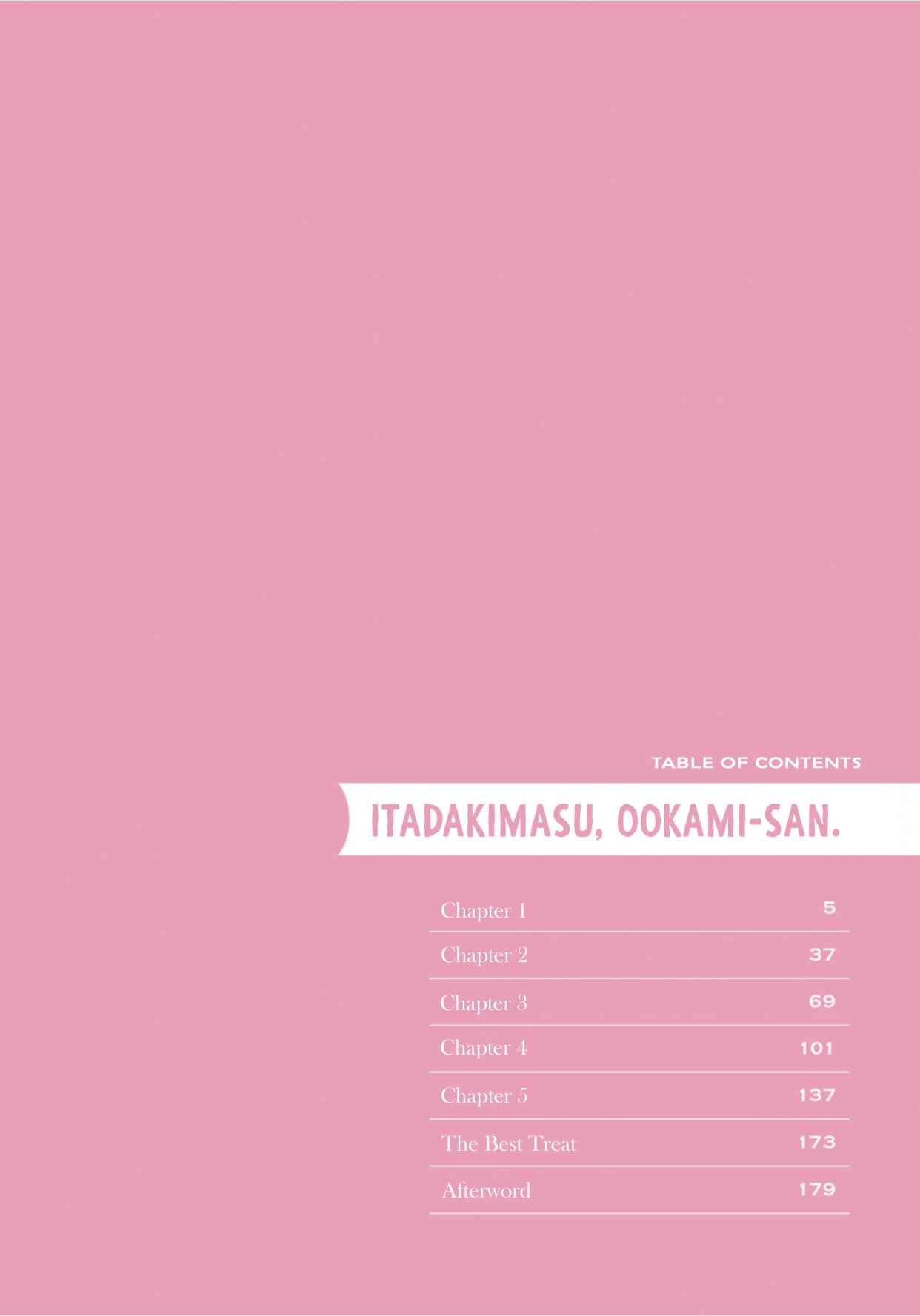 Page 4 Chapter 1 Itadakimasu, Ookami-san.