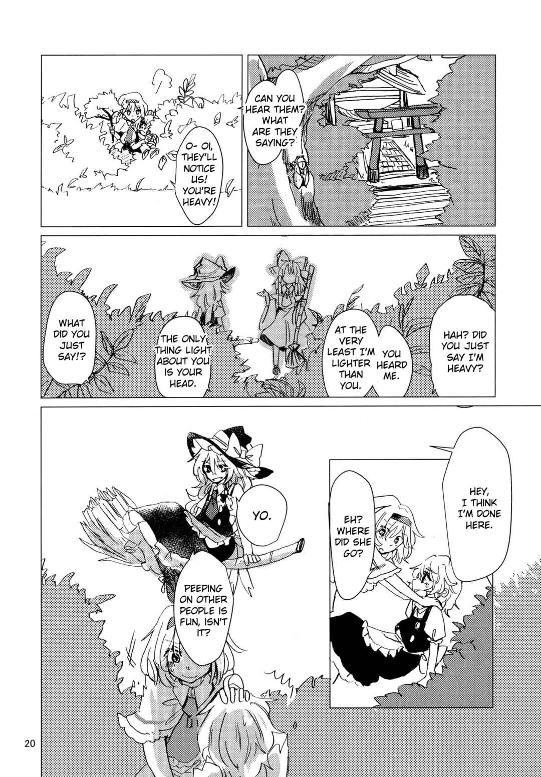 Page 19 Chapter Unknown_3277 Touhou - Hoshi no Utsuwa no Mukougawa (Doujinshi)