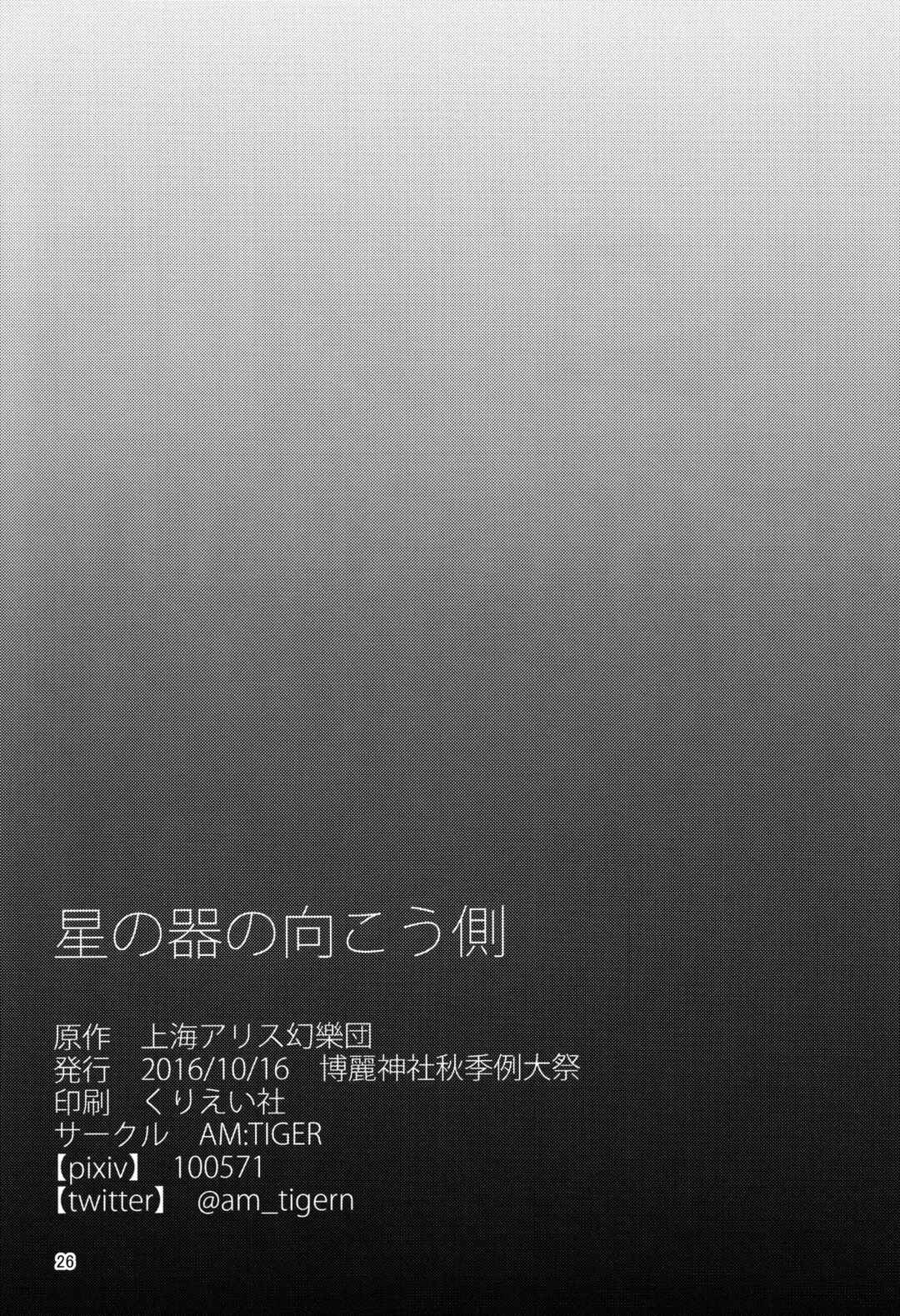 Page 24 Chapter Unknown_3277 Touhou - Hoshi no Utsuwa no Mukougawa (Doujinshi)