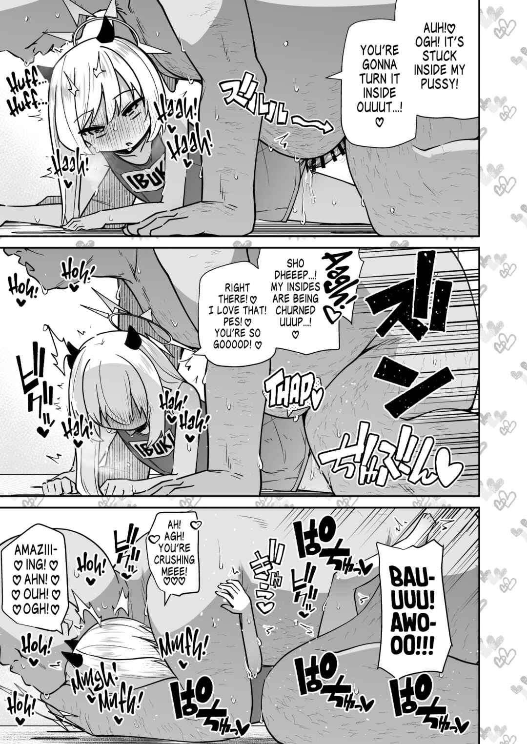 Page 13 Chapter Unknown_704f Blue Archive - Sensei! Do You Wanna Play Pretend Doggies With Ibuki?
