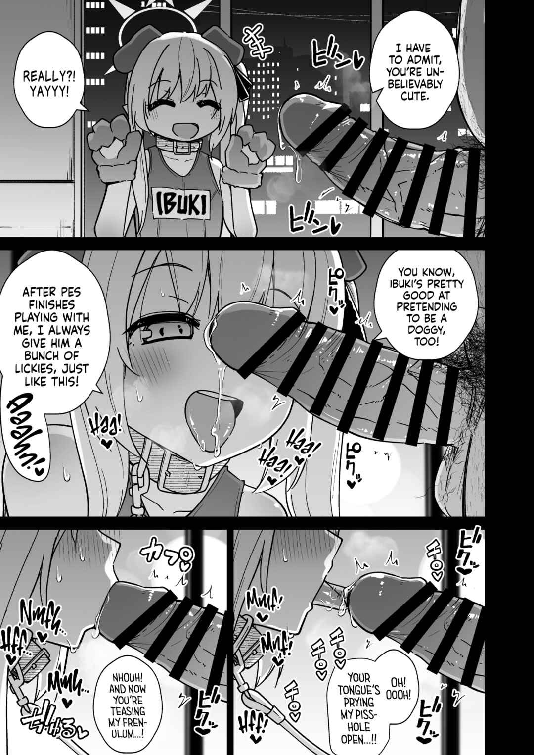 Page 19 Chapter Unknown_704f Blue Archive - Sensei! Do You Wanna Play Pretend Doggies With Ibuki?
