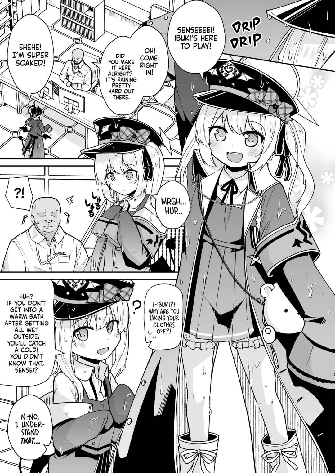 Page 3 Chapter Unknown_704f Blue Archive - Sensei! Do You Wanna Play Pretend Doggies With Ibuki?