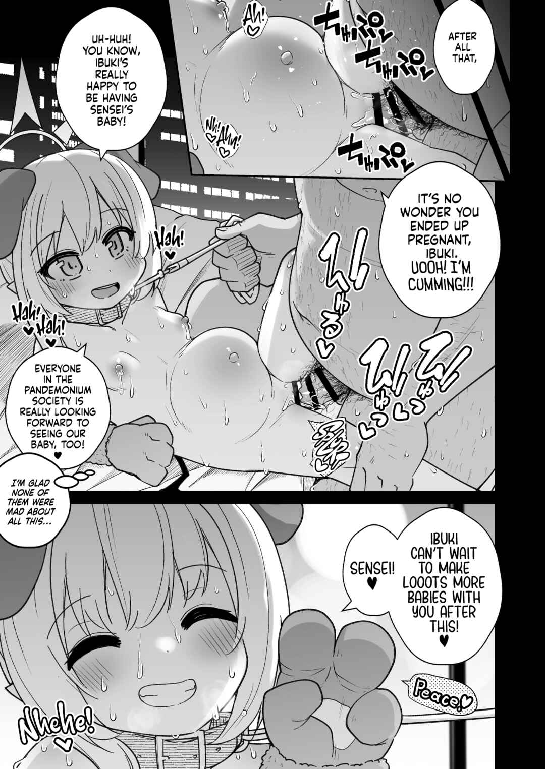 Page 30 Chapter Unknown_704f Blue Archive - Sensei! Do You Wanna Play Pretend Doggies With Ibuki?