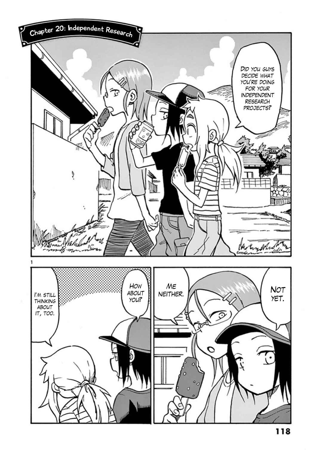 Page 1 Chapter 20 Ashita wa Doyoubi