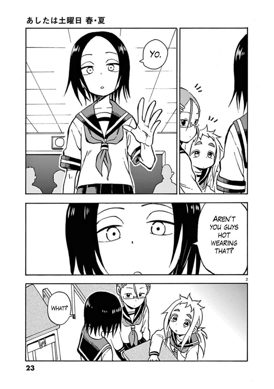 Page 2 Chapter 4 Ashita wa Doyoubi