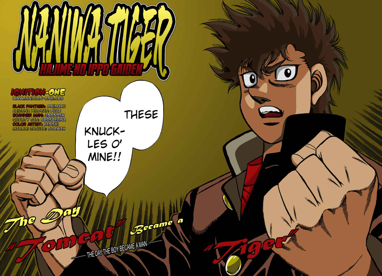 Page 2 Chapter Unknown_a4ad Hajime no Ippo Gaiden - Naniwa no Tora
