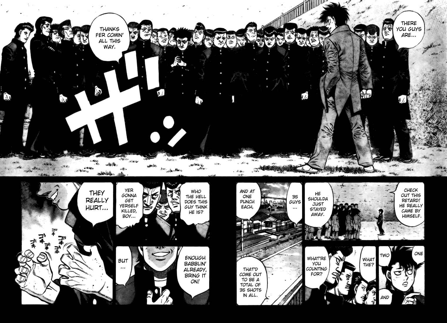 Page 28 Chapter Unknown_a4ad Hajime no Ippo Gaiden - Naniwa no Tora
