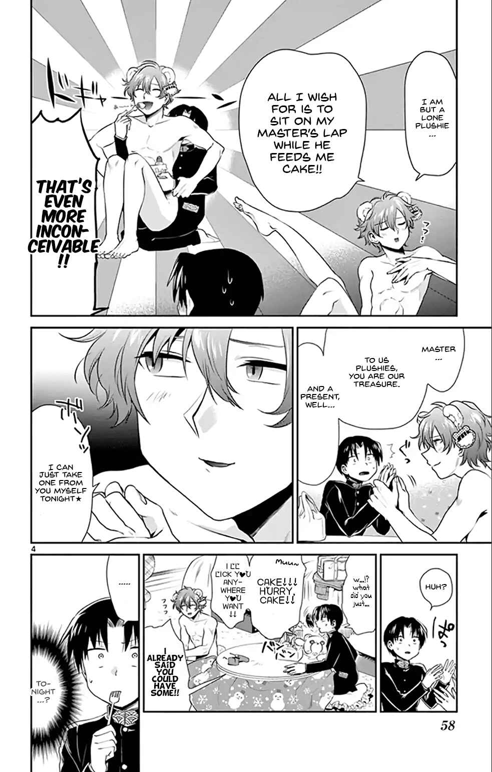 Page 4 Chapter 4 Nuigurumi Crash