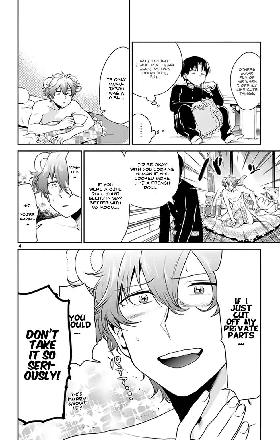 Page 4 Chapter 3 Nuigurumi Crash
