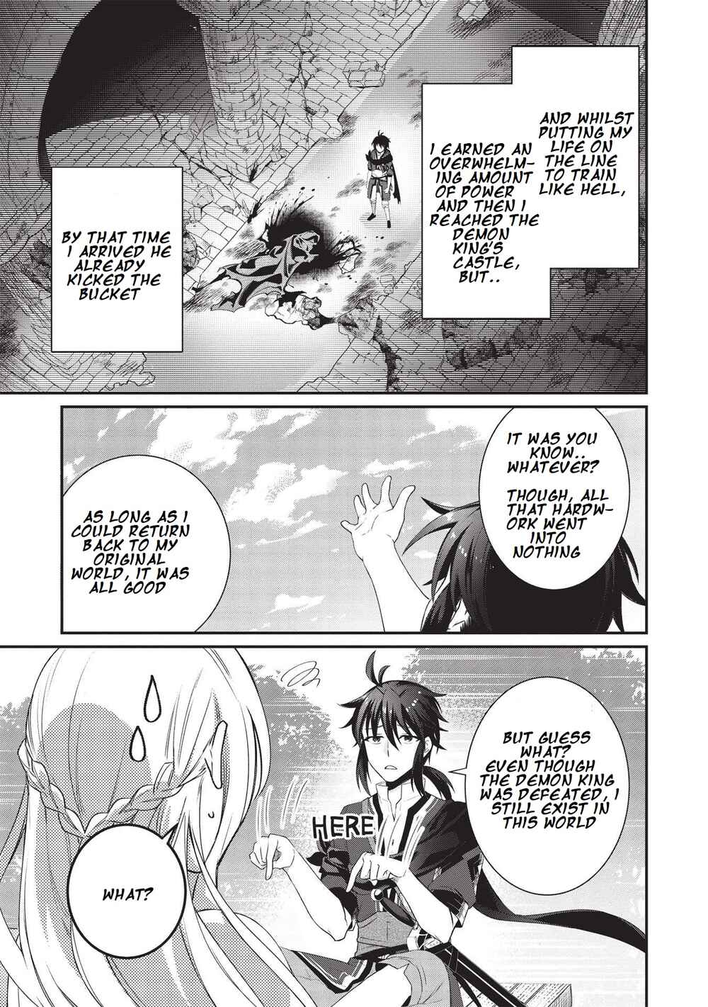 Page 10 Chapter 2 Counterstop Yuusha no Chou Ma Kyuoudou <Over-raise> ~Shouraiyuubou na Maou to Hime wo Deshi Nishite Mita~