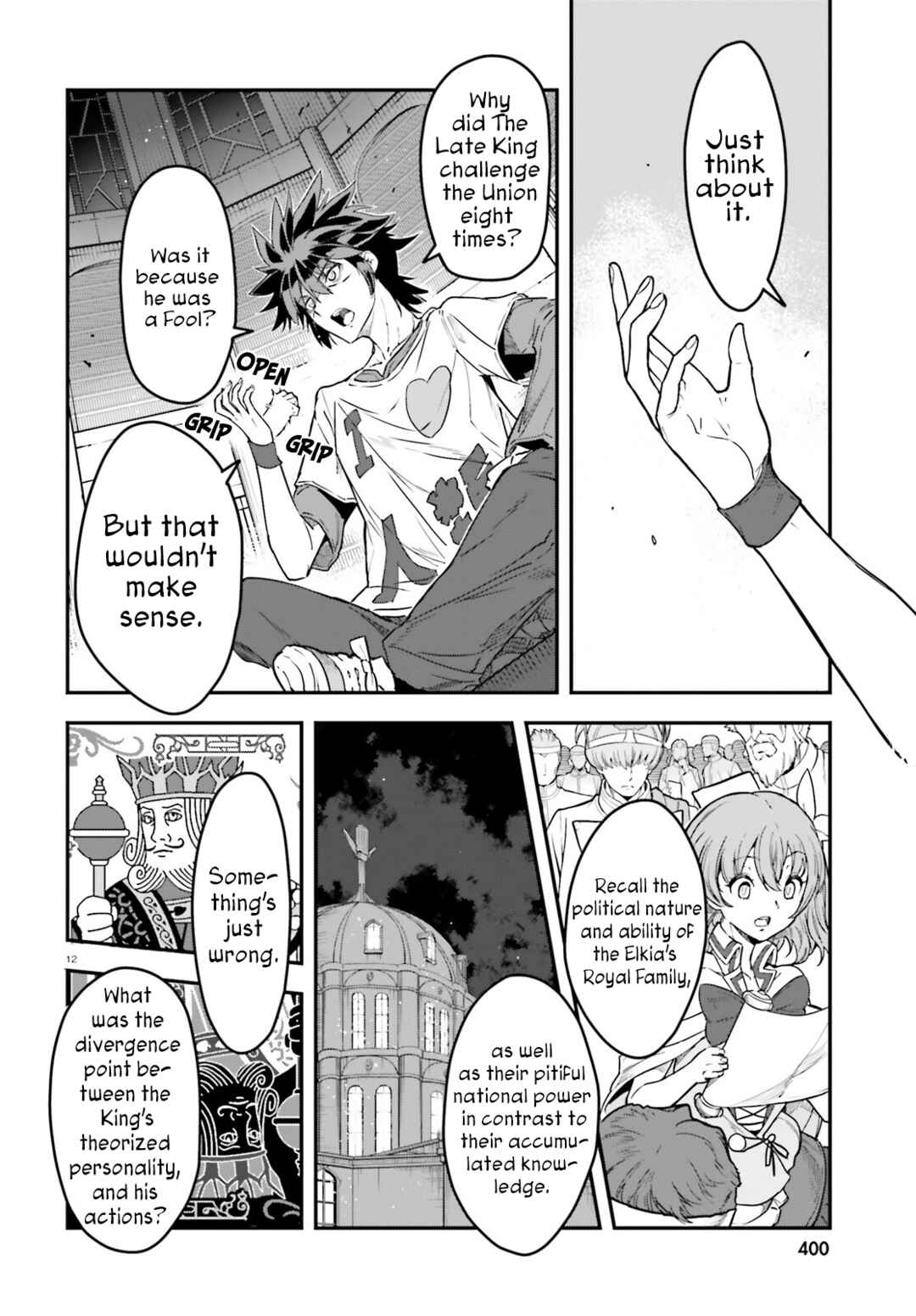 Page 13 Chapter 9 No Game No Life Chapter 2 - Eastern Union Arc