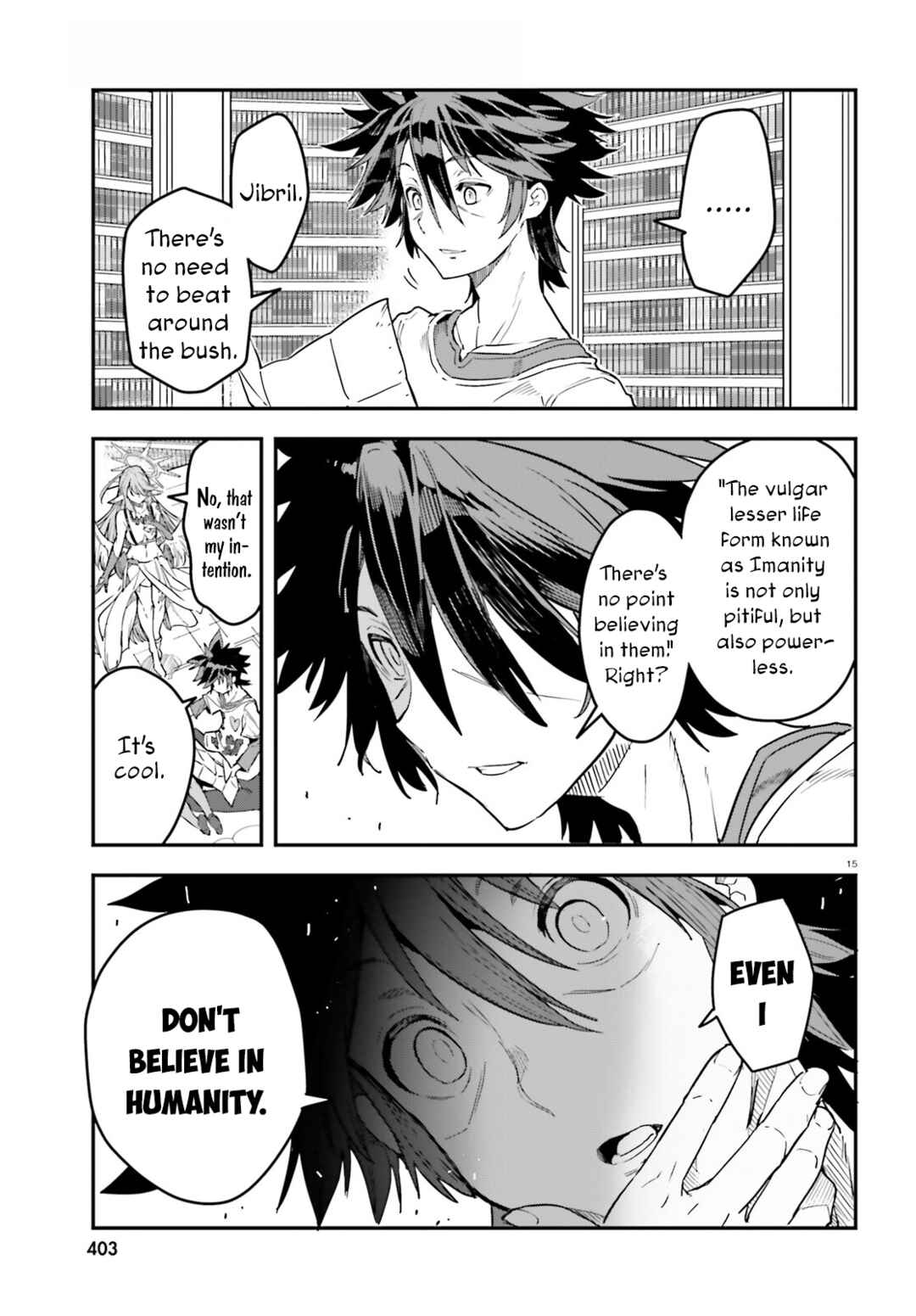 Page 16 Chapter 9 No Game No Life Chapter 2 - Eastern Union Arc