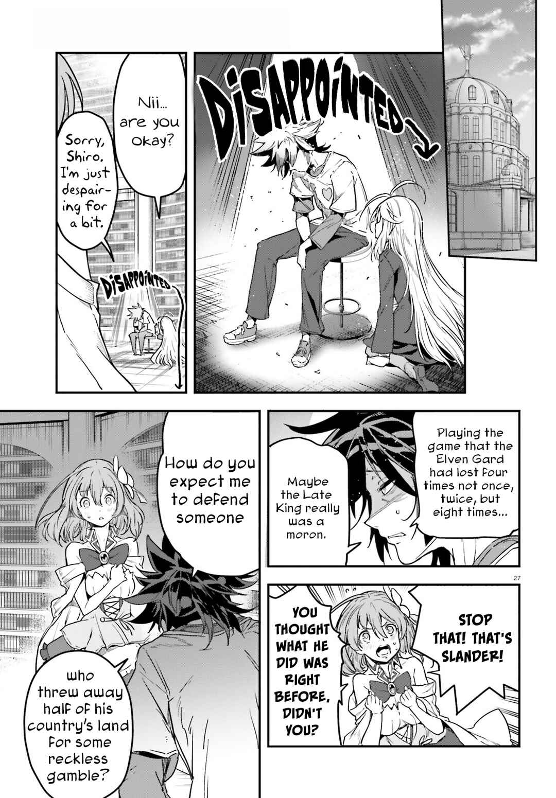 Page 28 Chapter 8 No Game No Life Chapter 2 - Eastern Union Arc