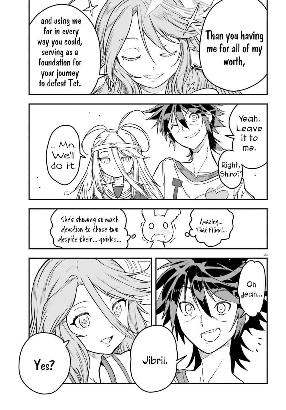 Page 22 Chapter 7 No Game No Life Chapter 2 - Eastern Union Arc