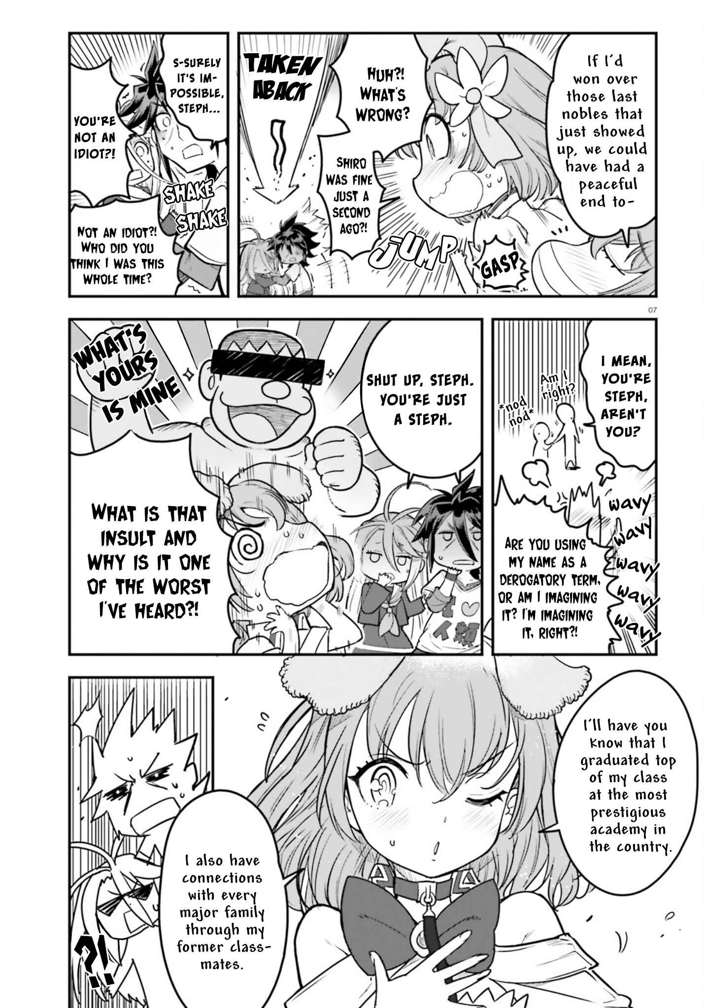 Page 8 Chapter 2 No Game No Life Chapter 2 - Eastern Union Arc