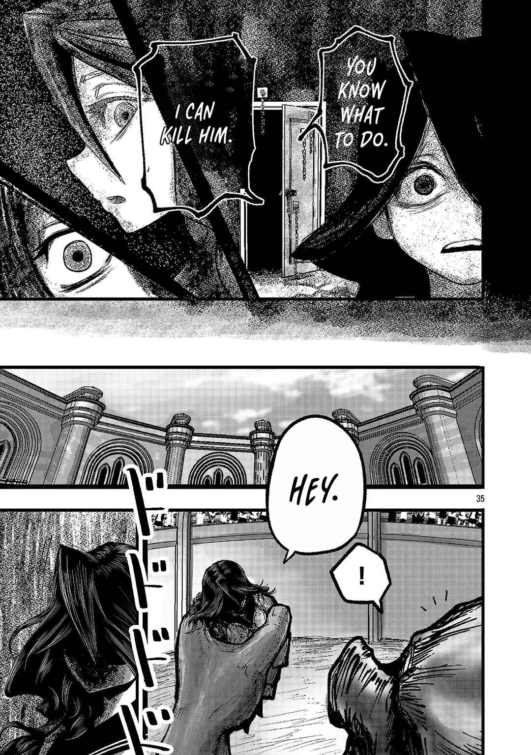 Page 35 Chapter 1 Shoujo wa Isekai de Satsuriku no Sainou ni Mezameru