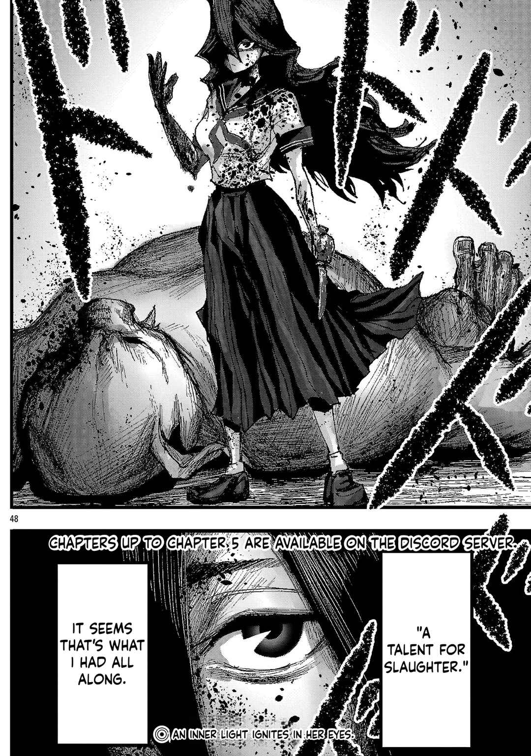 Page 48 Chapter 1 Shoujo wa Isekai de Satsuriku no Sainou ni Mezameru
