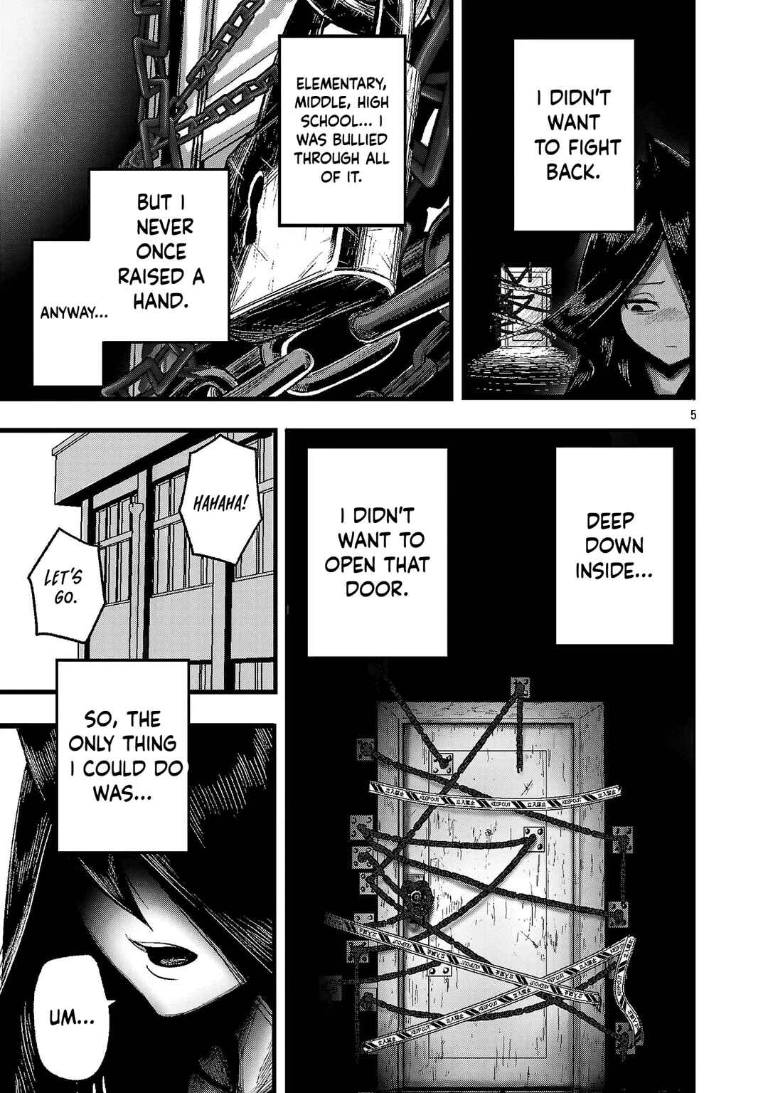 Page 5 Chapter 1 Shoujo wa Isekai de Satsuriku no Sainou ni Mezameru