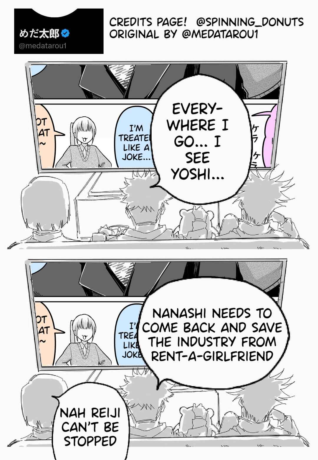 Page 3 Chapter Unknown_075e The Senpai Who Only Hits on Me with Her Bangs On...