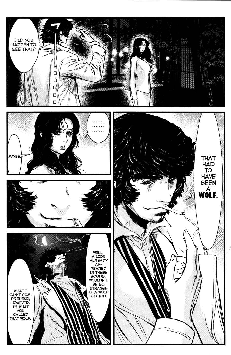 Page 12 Chapter 50 Wolf Guy - Emblem of the Wolf