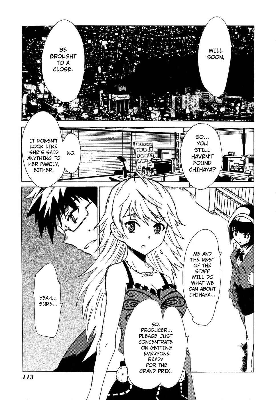 Page 11 Chapter 13 THE iDOLM@STER relations