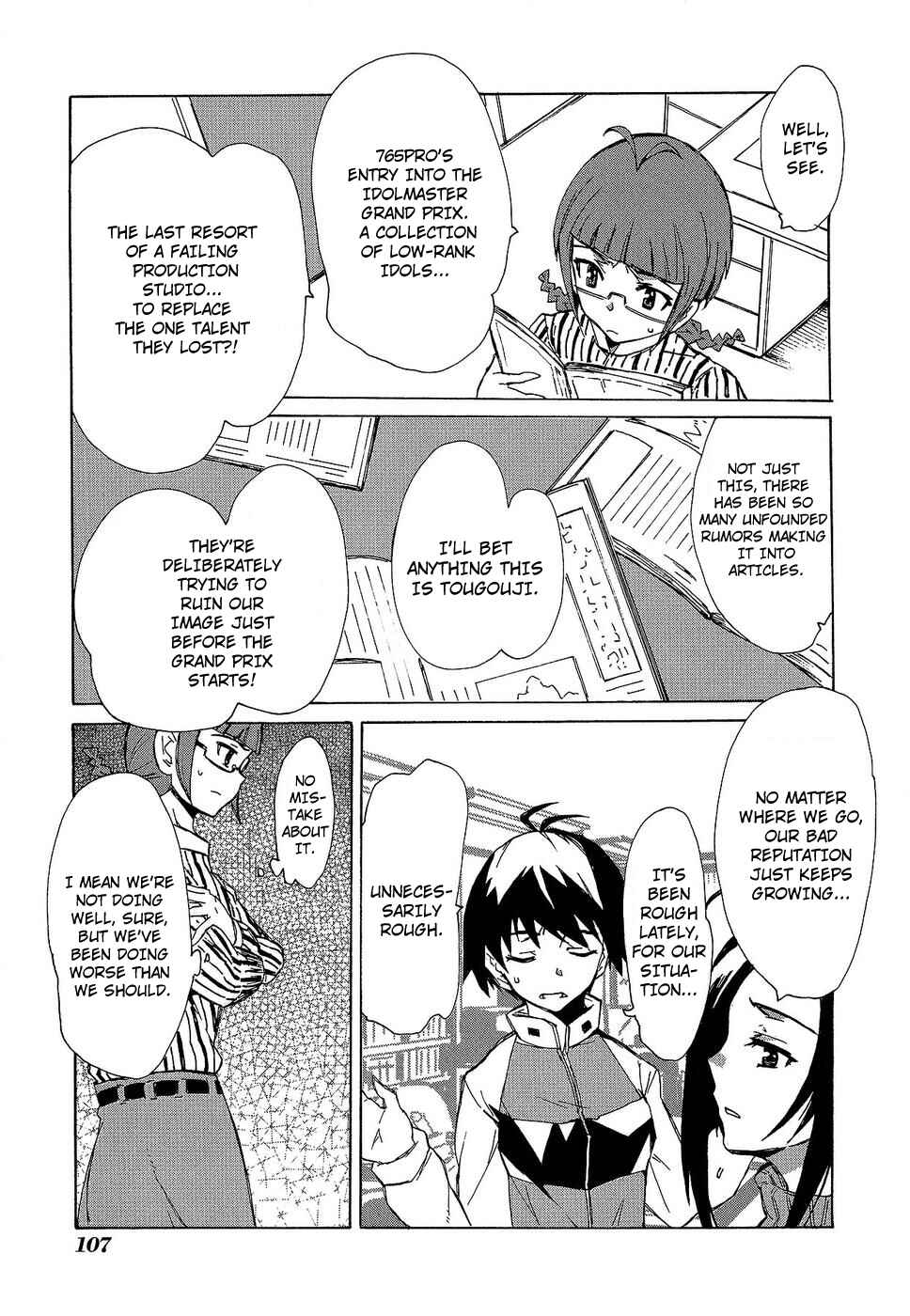 Page 5 Chapter 13 THE iDOLM@STER relations
