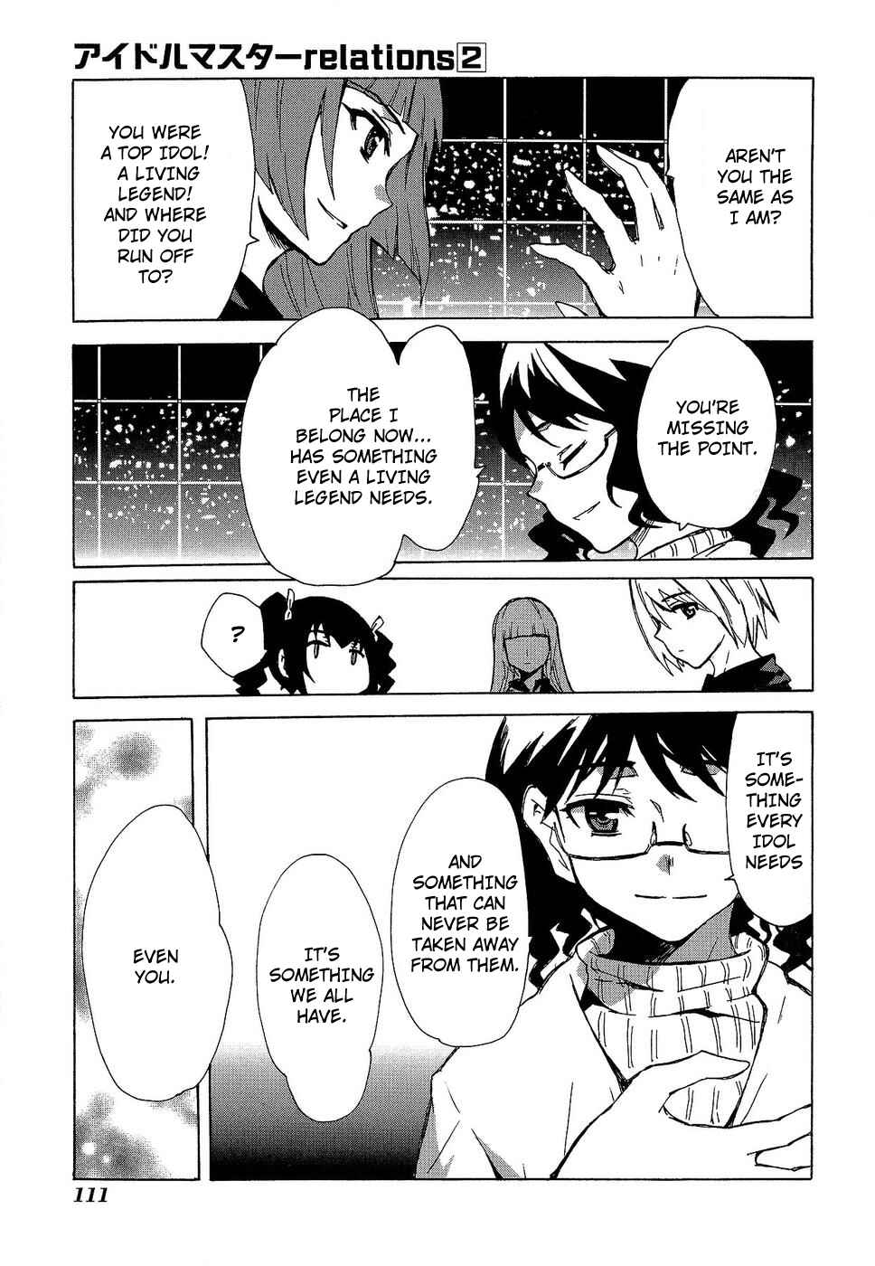 Page 9 Chapter 13 THE iDOLM@STER relations
