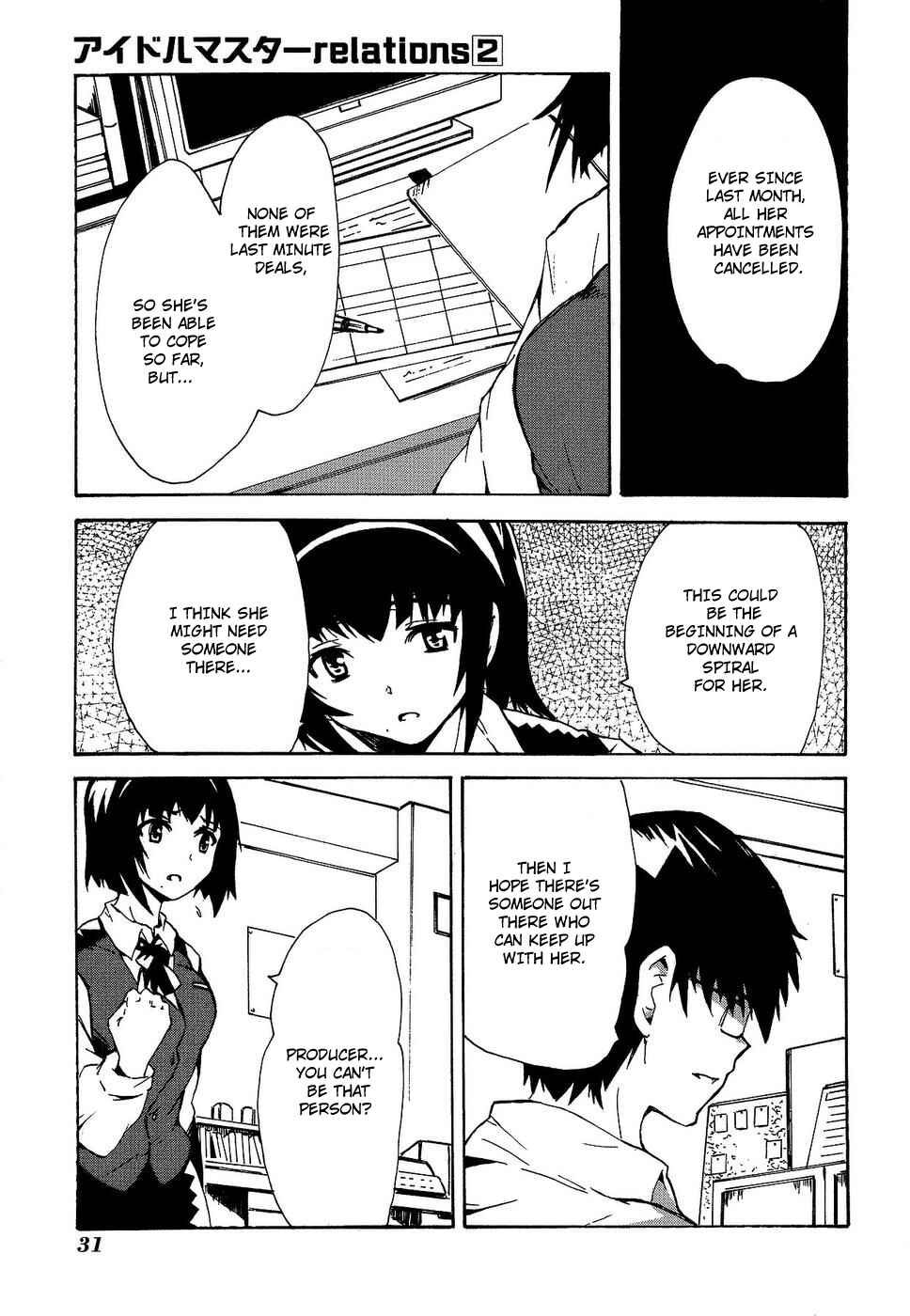 Page 7 Chapter 9 THE iDOLM@STER relations