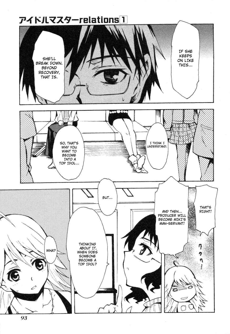 Page 13 Chapter 3 THE iDOLM@STER relations