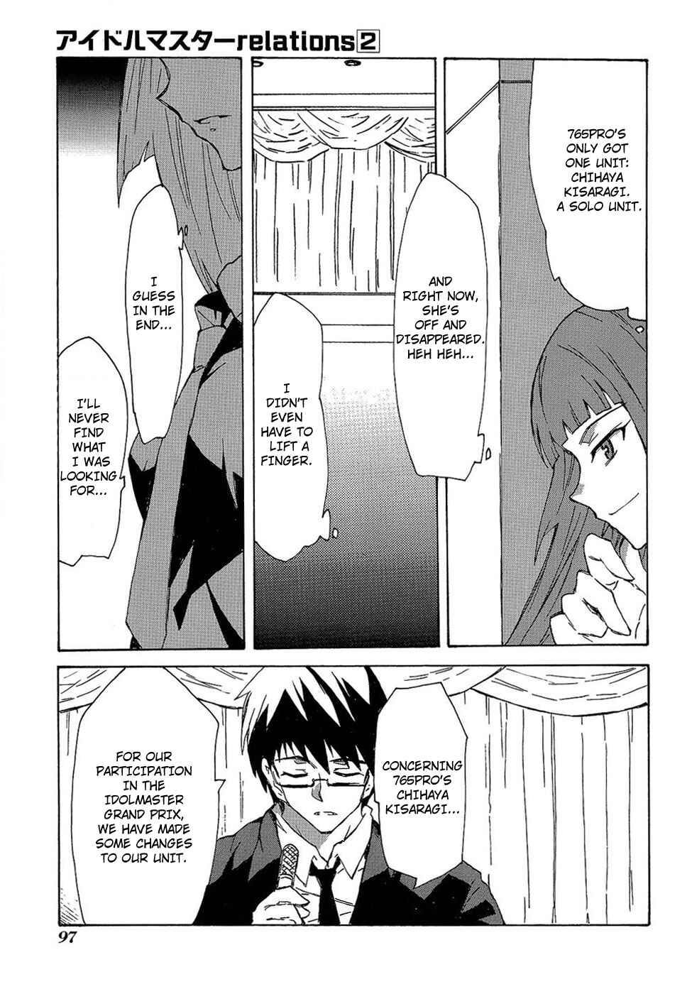 Page 27 Chapter 12 THE iDOLM@STER relations