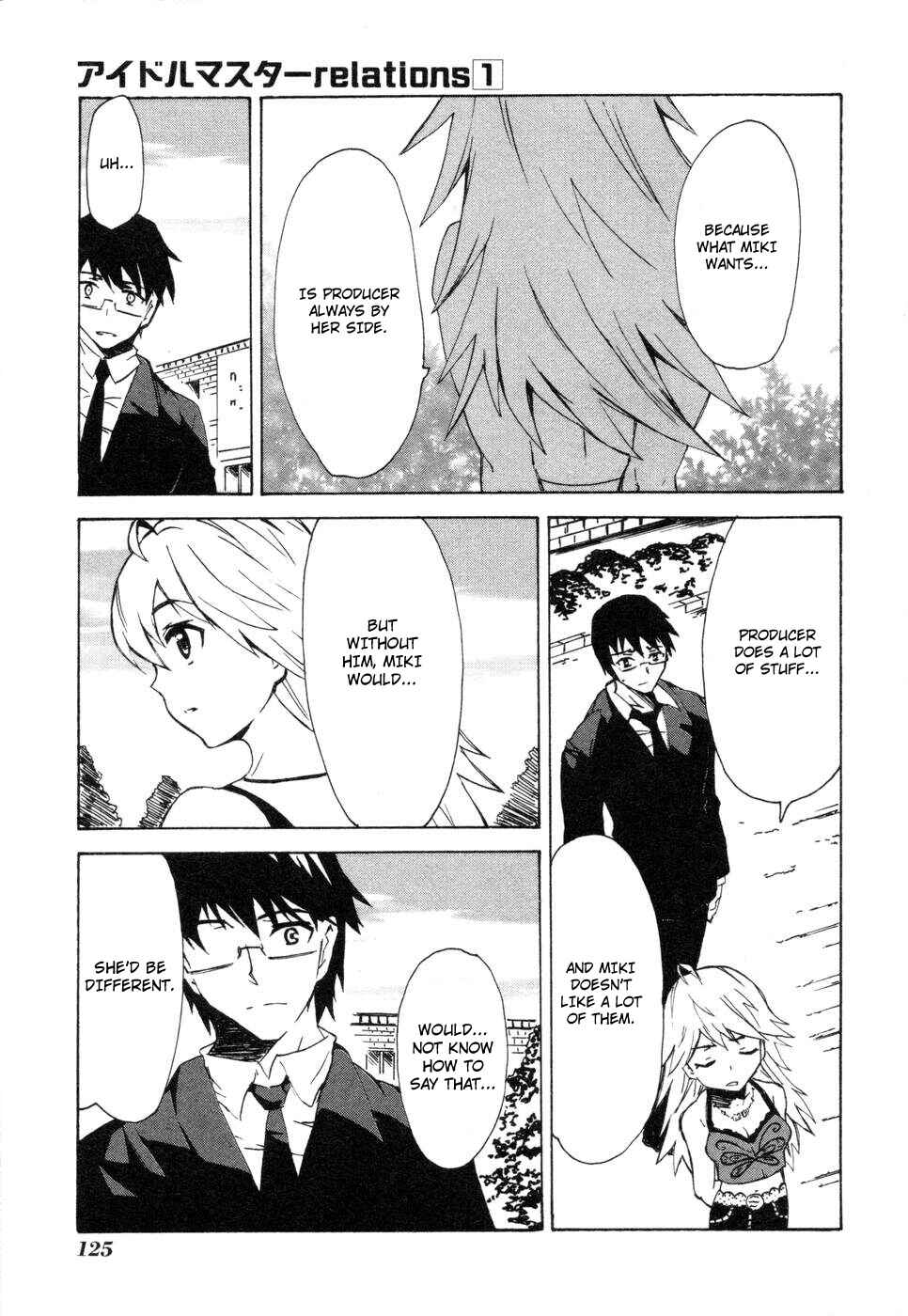 Page 11 Chapter 5 THE iDOLM@STER relations