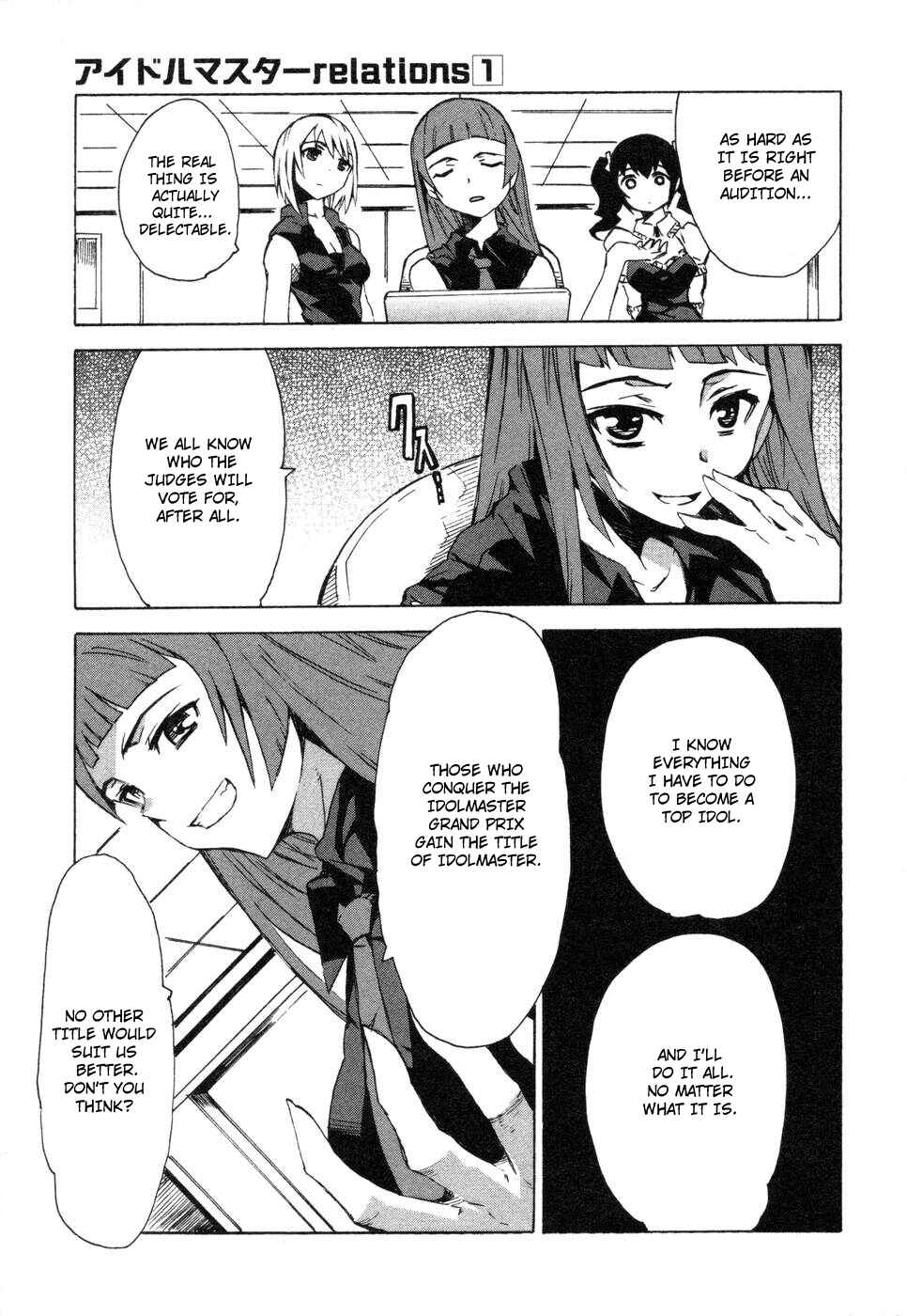 Page 19 Chapter 5 THE iDOLM@STER relations