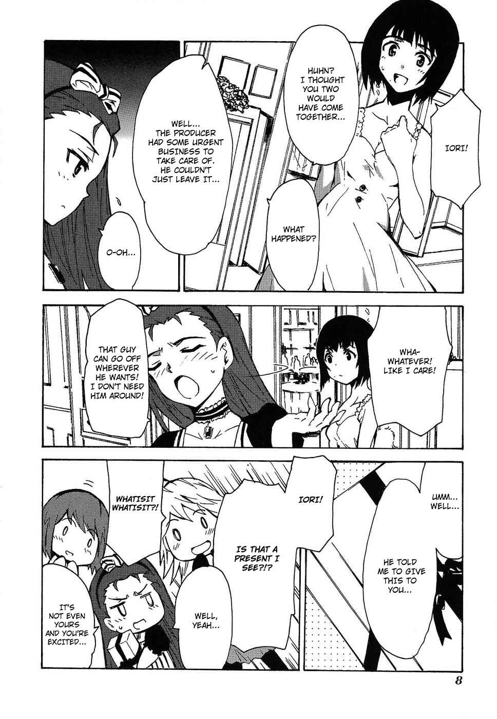 Page 13 Chapter 8 THE iDOLM@STER relations