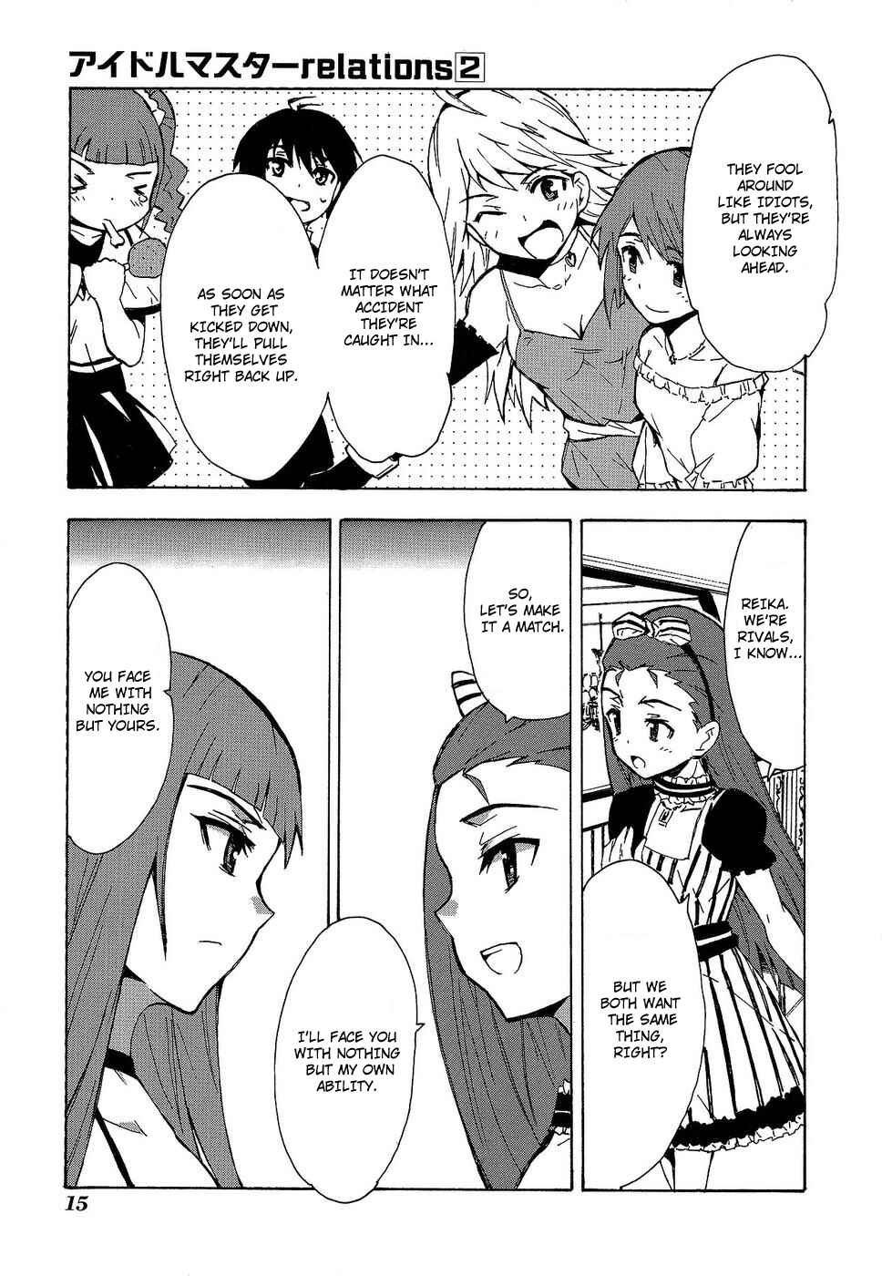 Page 20 Chapter 8 THE iDOLM@STER relations