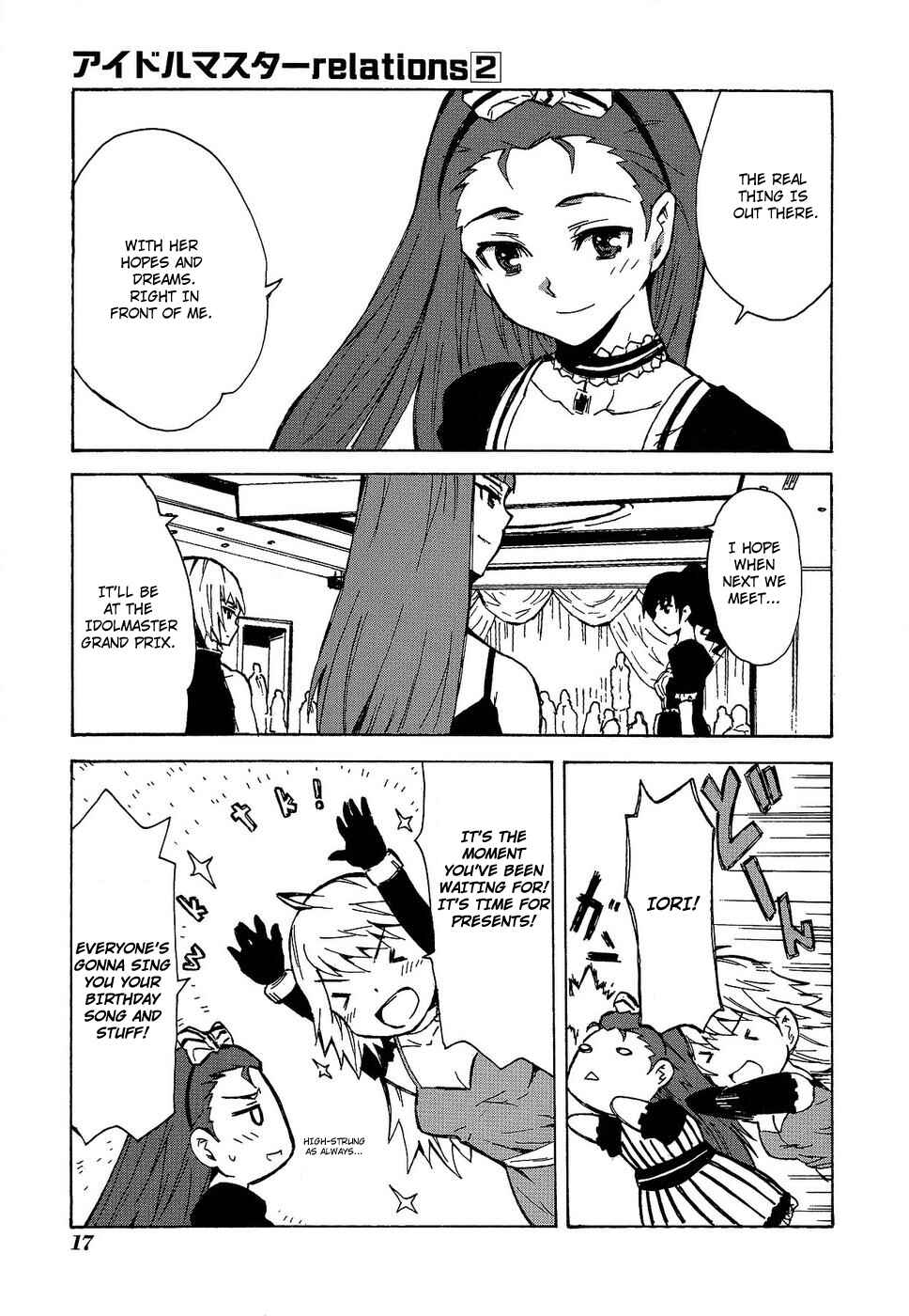 Page 22 Chapter 8 THE iDOLM@STER relations