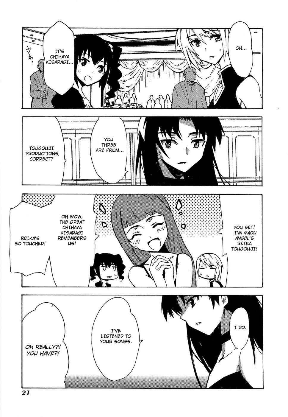 Page 26 Chapter 8 THE iDOLM@STER relations