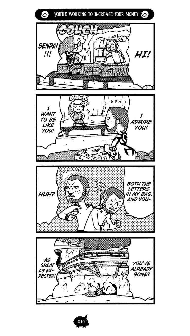 Page 10 Chapter 7 The Legend of Zelda Wind Waker - A 4Koma Record of Links Voyage