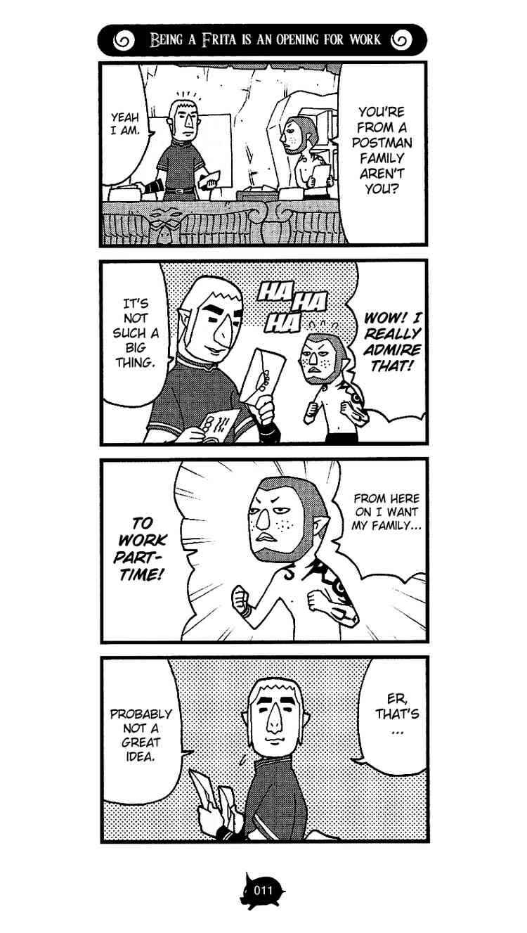 Page 11 Chapter 7 The Legend of Zelda Wind Waker - A 4Koma Record of Links Voyage