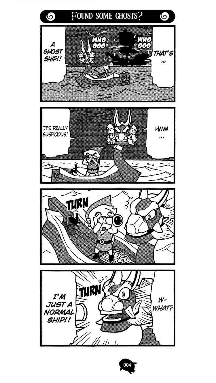 Page 4 Chapter 7 The Legend of Zelda Wind Waker - A 4Koma Record of Links Voyage