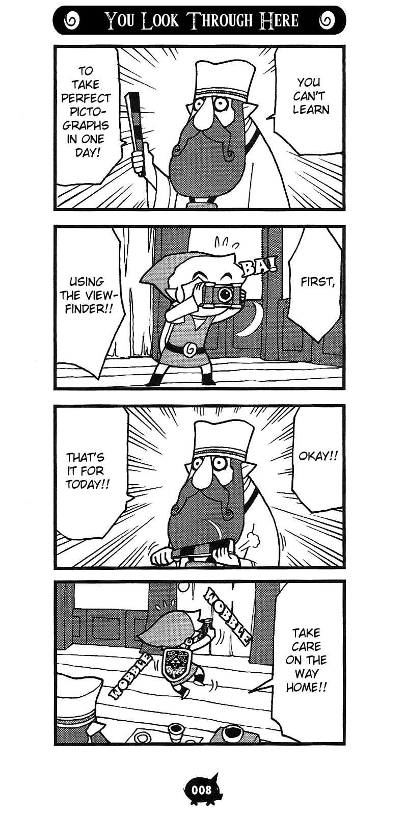 Page 8 Chapter 3 The Legend of Zelda Wind Waker - A 4Koma Record of Links Voyage