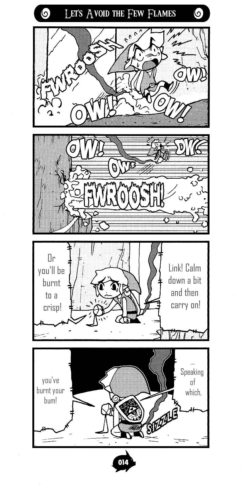 Page 14 Chapter 4 The Legend of Zelda Wind Waker - A 4Koma Record of Links Voyage