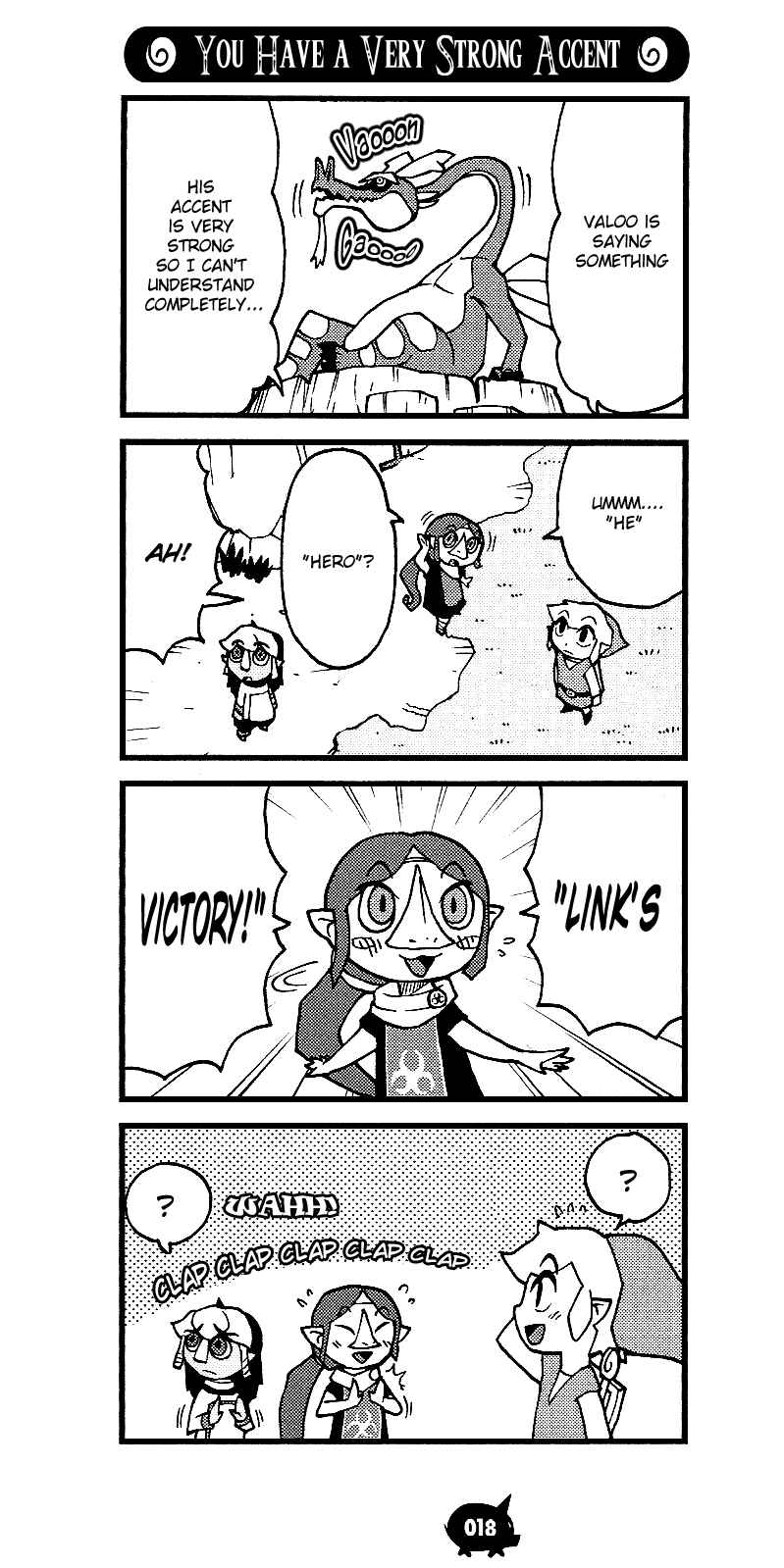 Page 18 Chapter 4 The Legend of Zelda Wind Waker - A 4Koma Record of Links Voyage