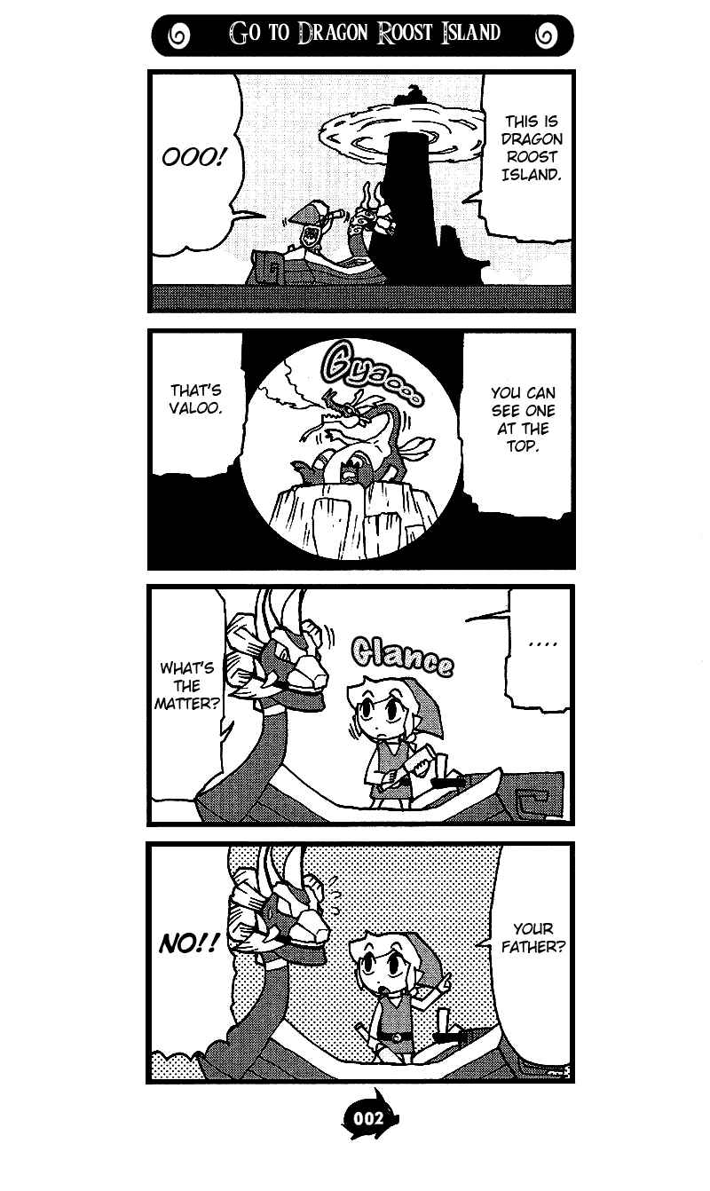 Page 2 Chapter 4 The Legend of Zelda Wind Waker - A 4Koma Record of Links Voyage